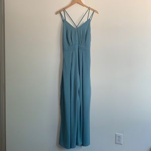 NWT Teal jumpsuit perfect for spring in summer!